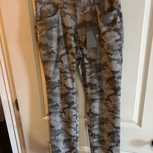 G/FORE Gray Camo Trousers